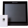 Метеостанция (настенные часы) BRESSER TemeoTrend JC LCD с радиоуправлением, черная 73267